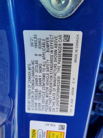 Photo 11 VIN: 2HGFE2F5XNH532838 - HONDA CIVIC SPOR 