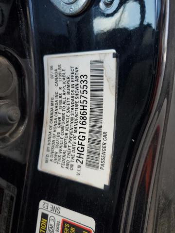 Photo 11 VIN: 2HGFG11686H575533 - HONDA CIVIC LX 