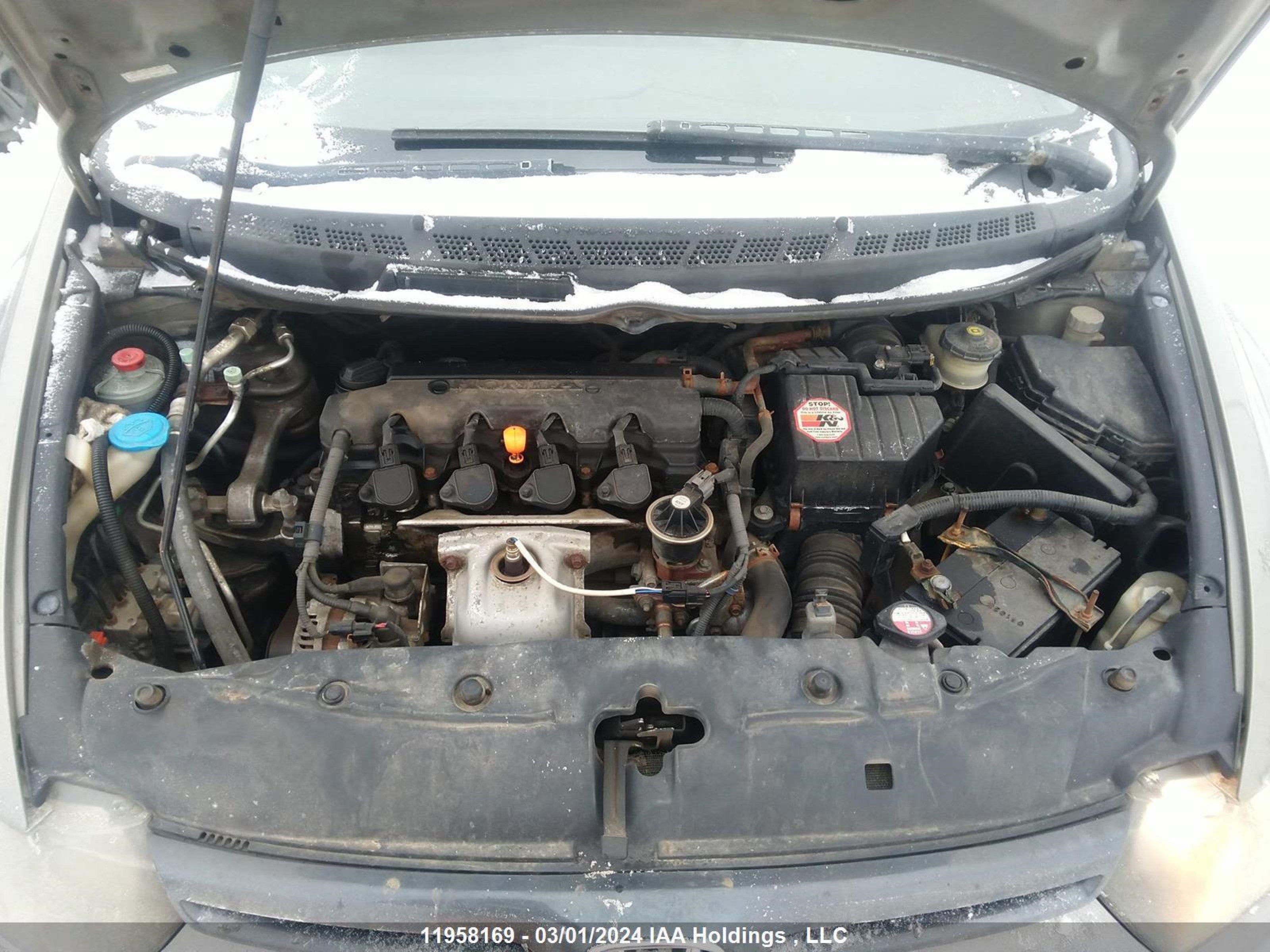 Photo 9 VIN: 2HGFG11697H007163 - HONDA CIVIC 