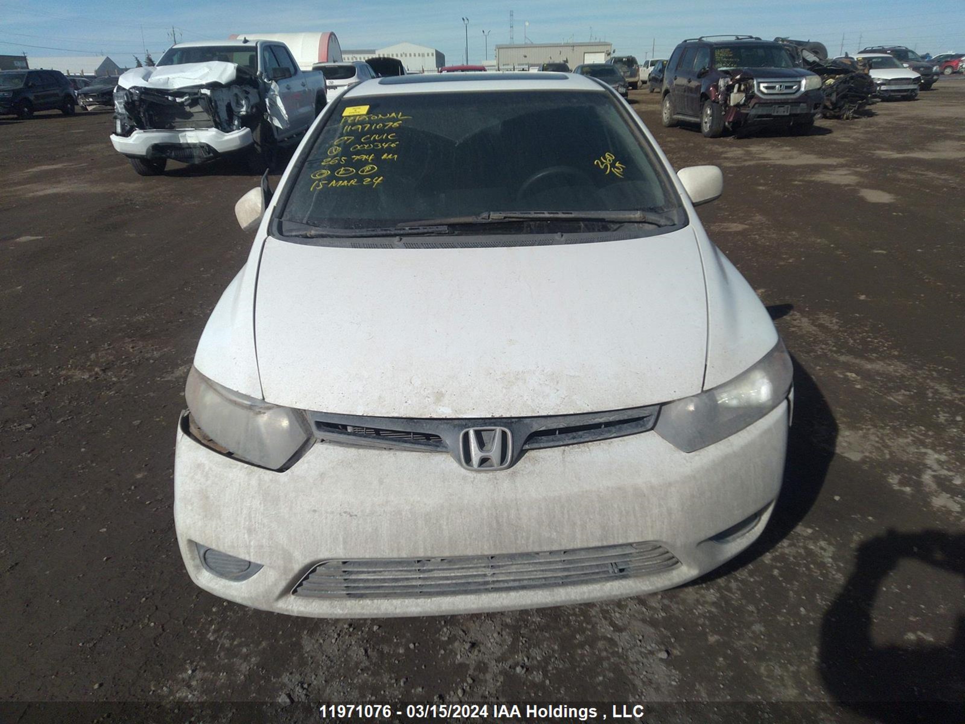 Photo 11 VIN: 2HGFG11827H000346 - HONDA CIVIC 