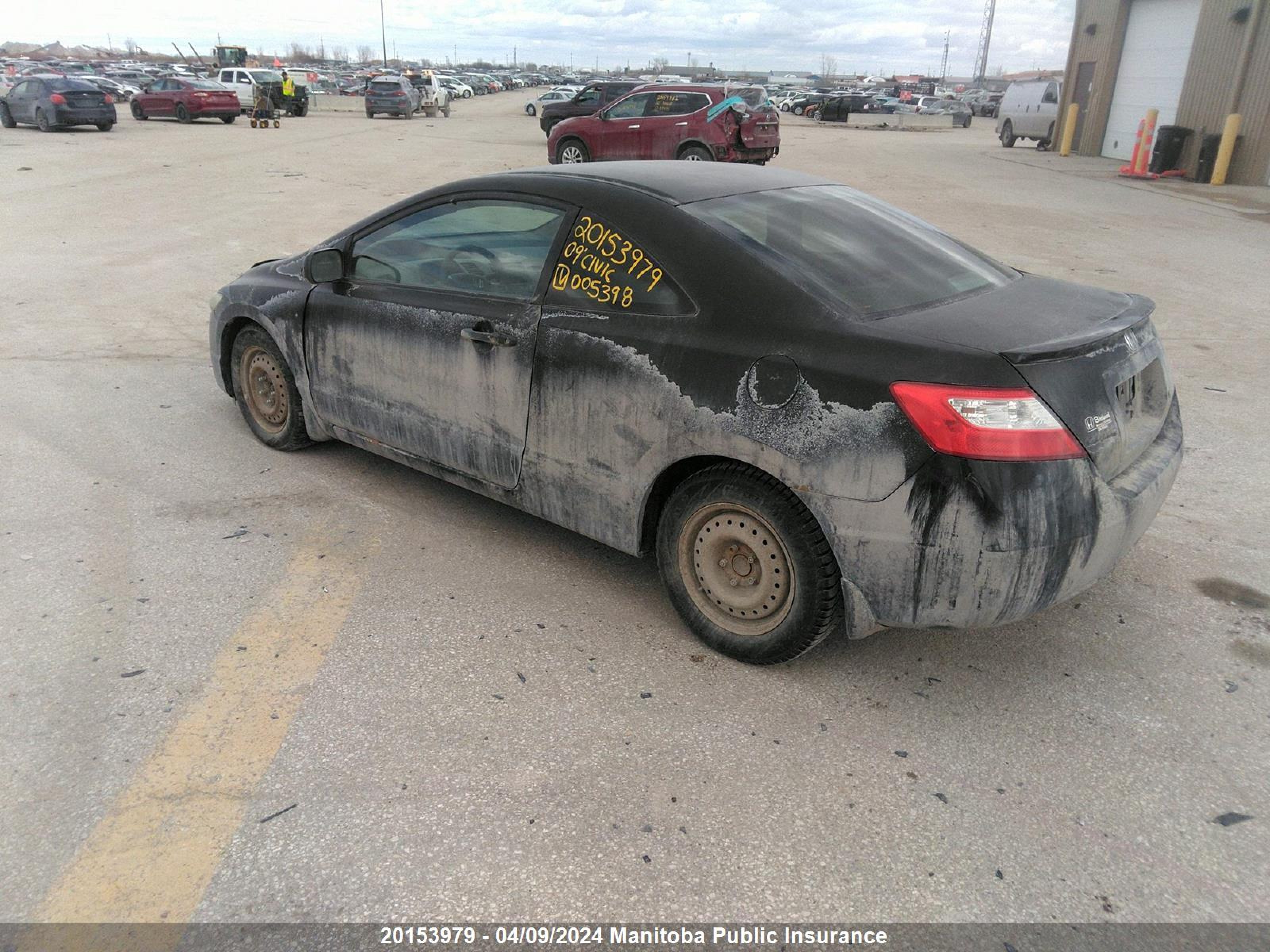 Photo 2 VIN: 2HGFG12359H005398 - HONDA CIVIC 