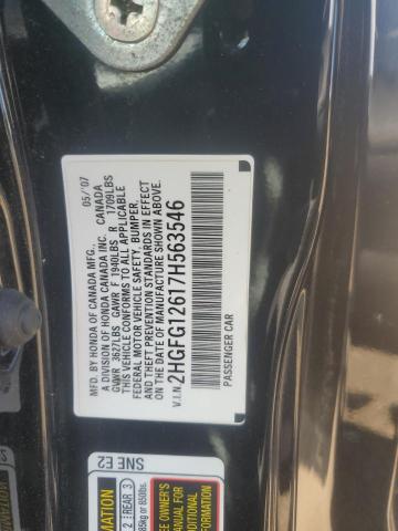 Photo 11 VIN: 2HGFG12617H563546 - HONDA ACCORD 