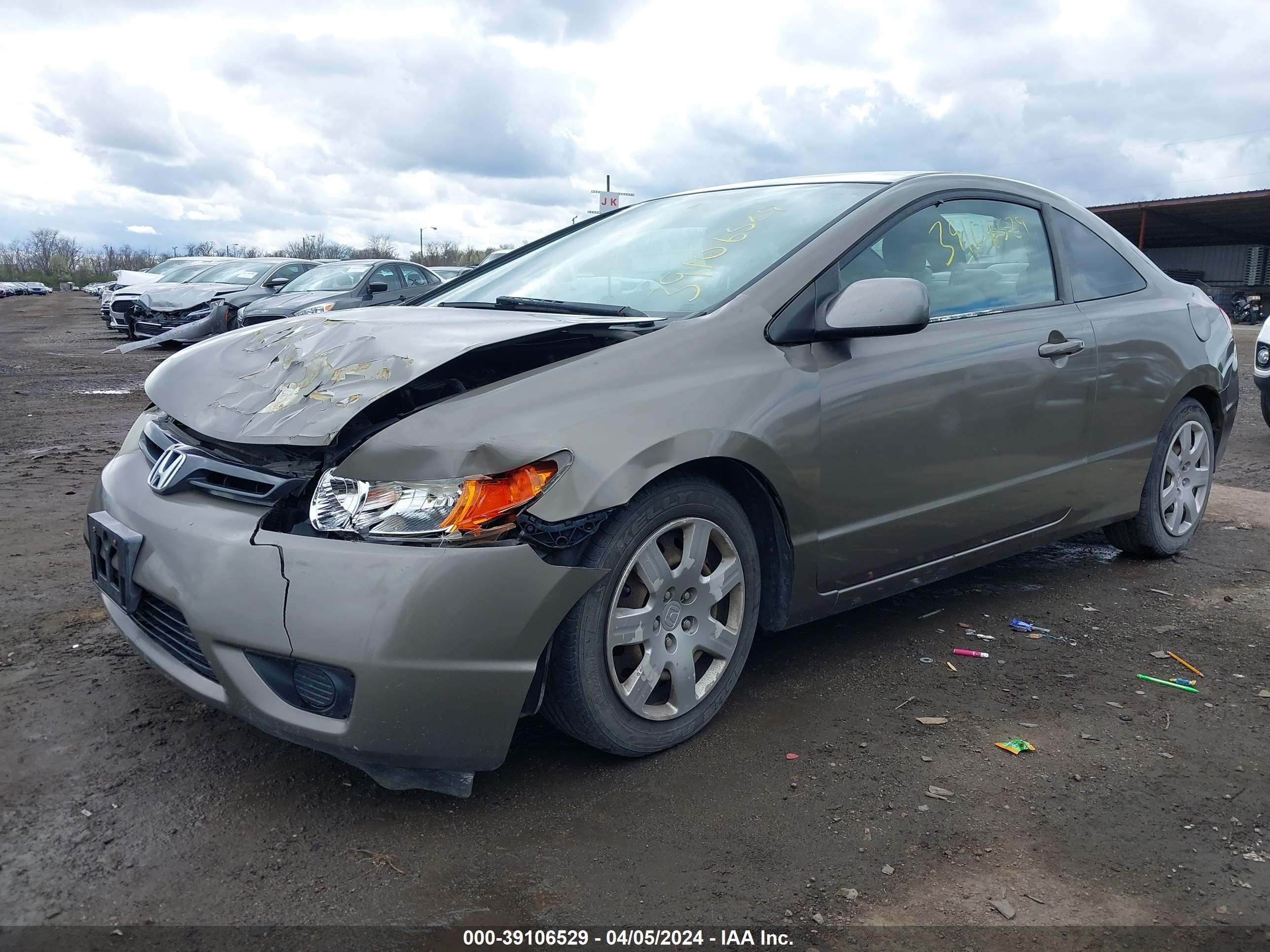 Photo 1 VIN: 2HGFG12626H577597 - HONDA CIVIC 