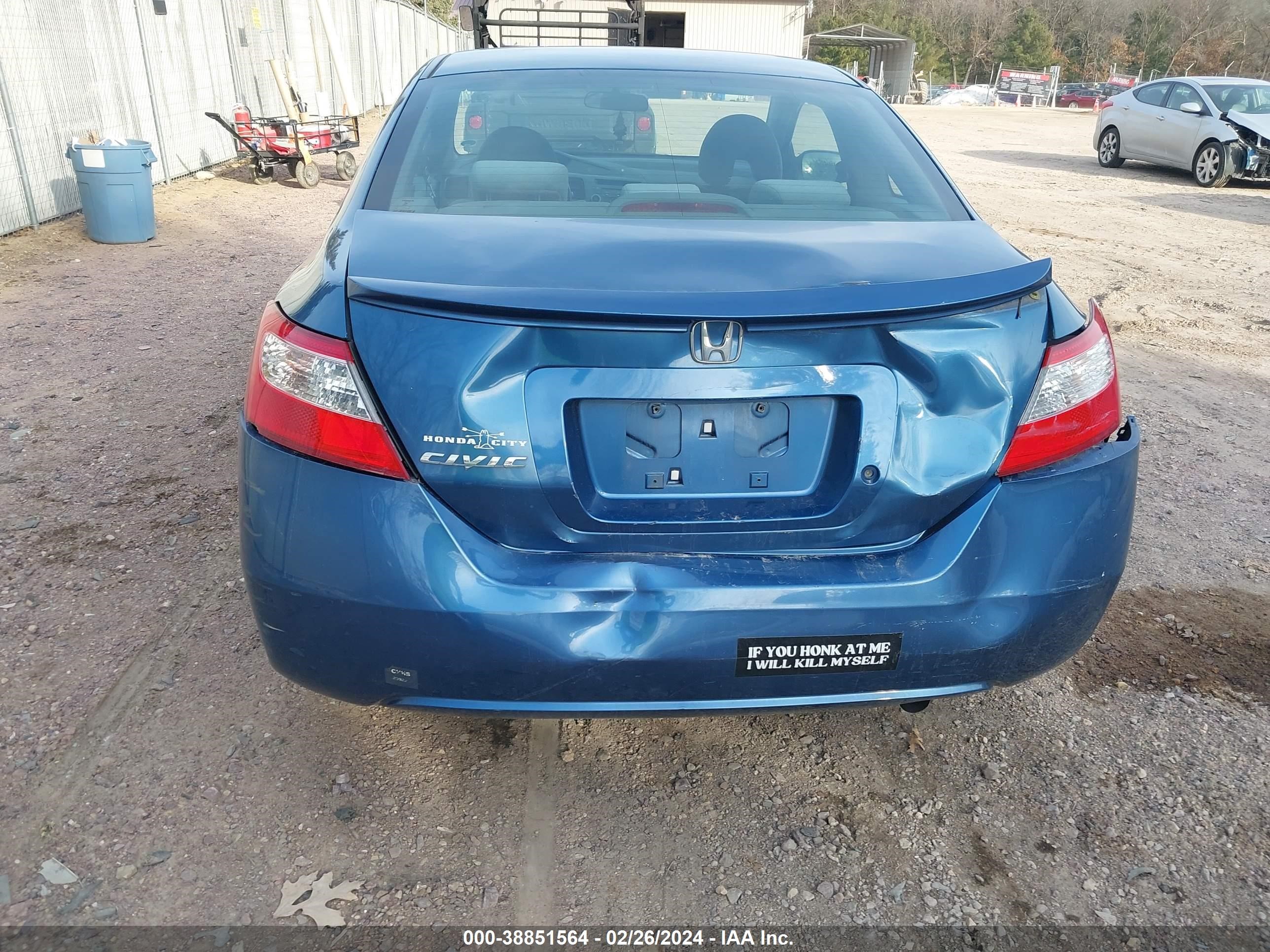 Photo 11 VIN: 2HGFG12638H553635 - HONDA CIVIC 