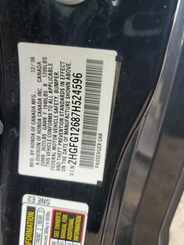 Photo 12 VIN: 2HGFG12687H524596 - HONDA CIVIC 