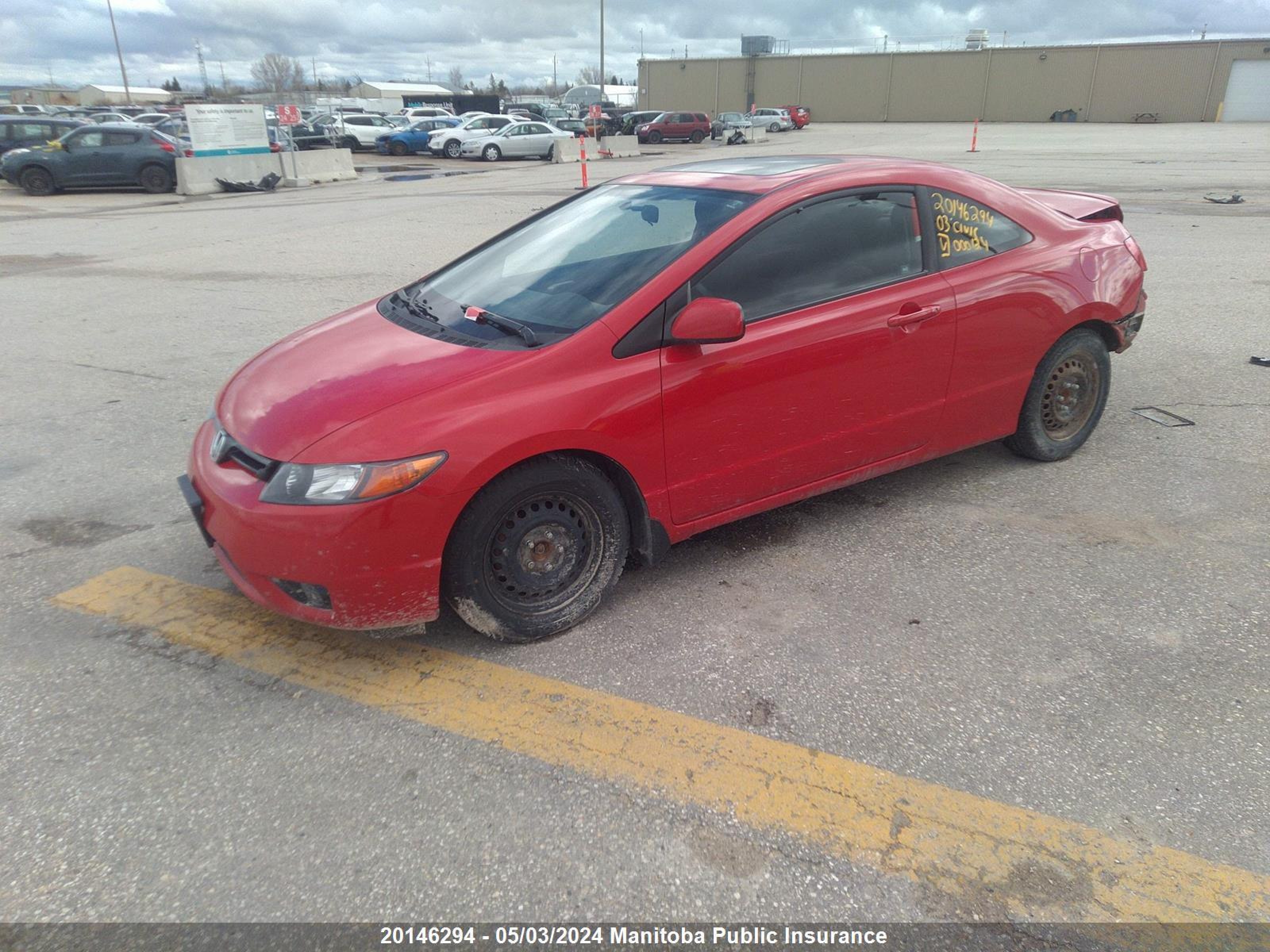 Photo 1 VIN: 2HGFG12688H000124 - HONDA CIVIC 