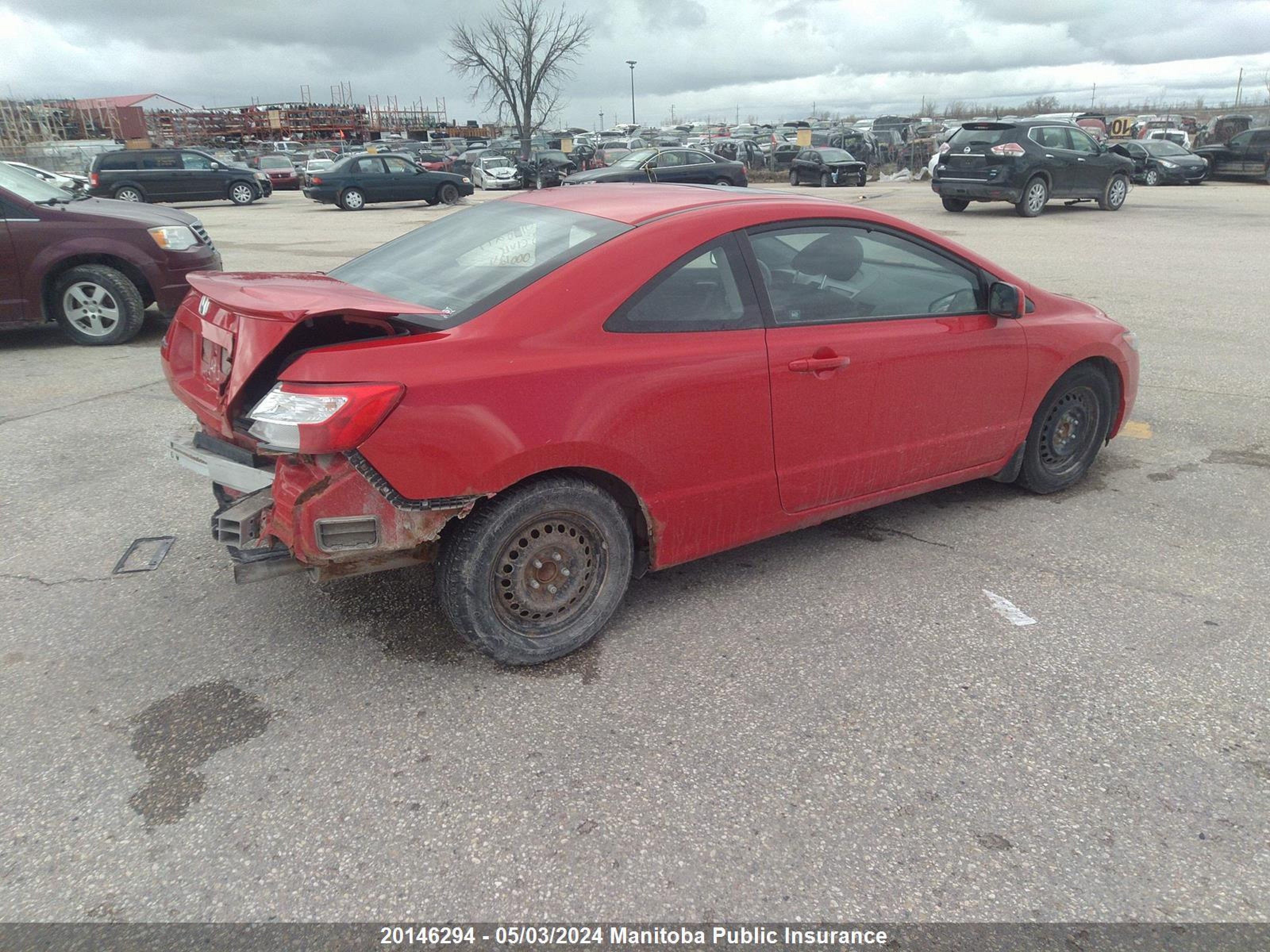 Photo 3 VIN: 2HGFG12688H000124 - HONDA CIVIC 