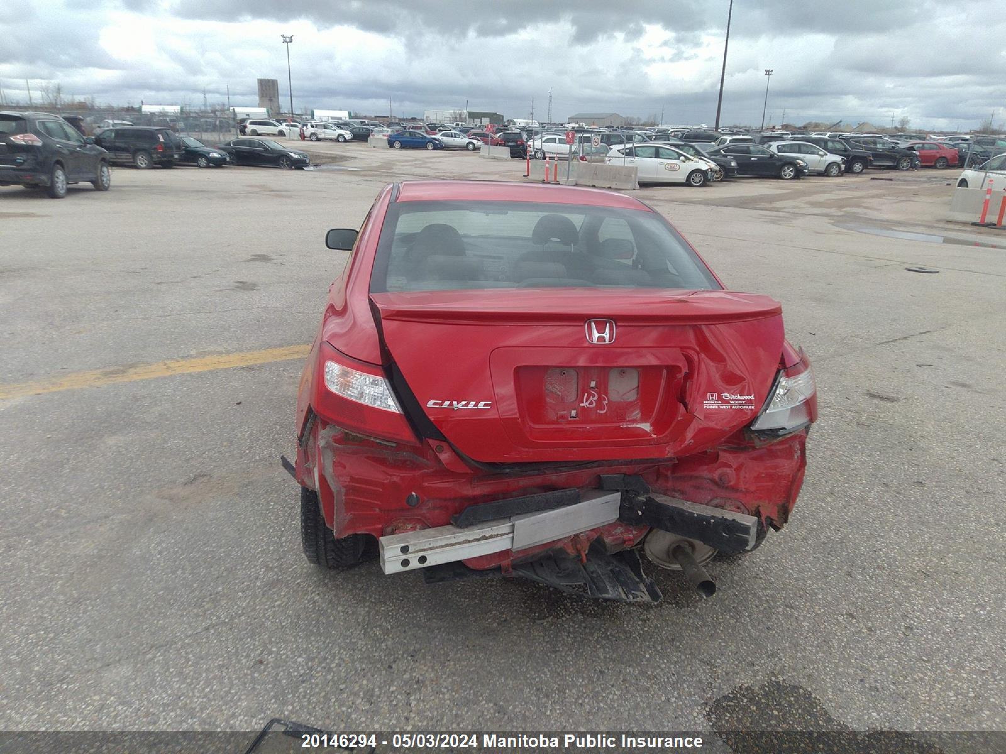 Photo 5 VIN: 2HGFG12688H000124 - HONDA CIVIC 