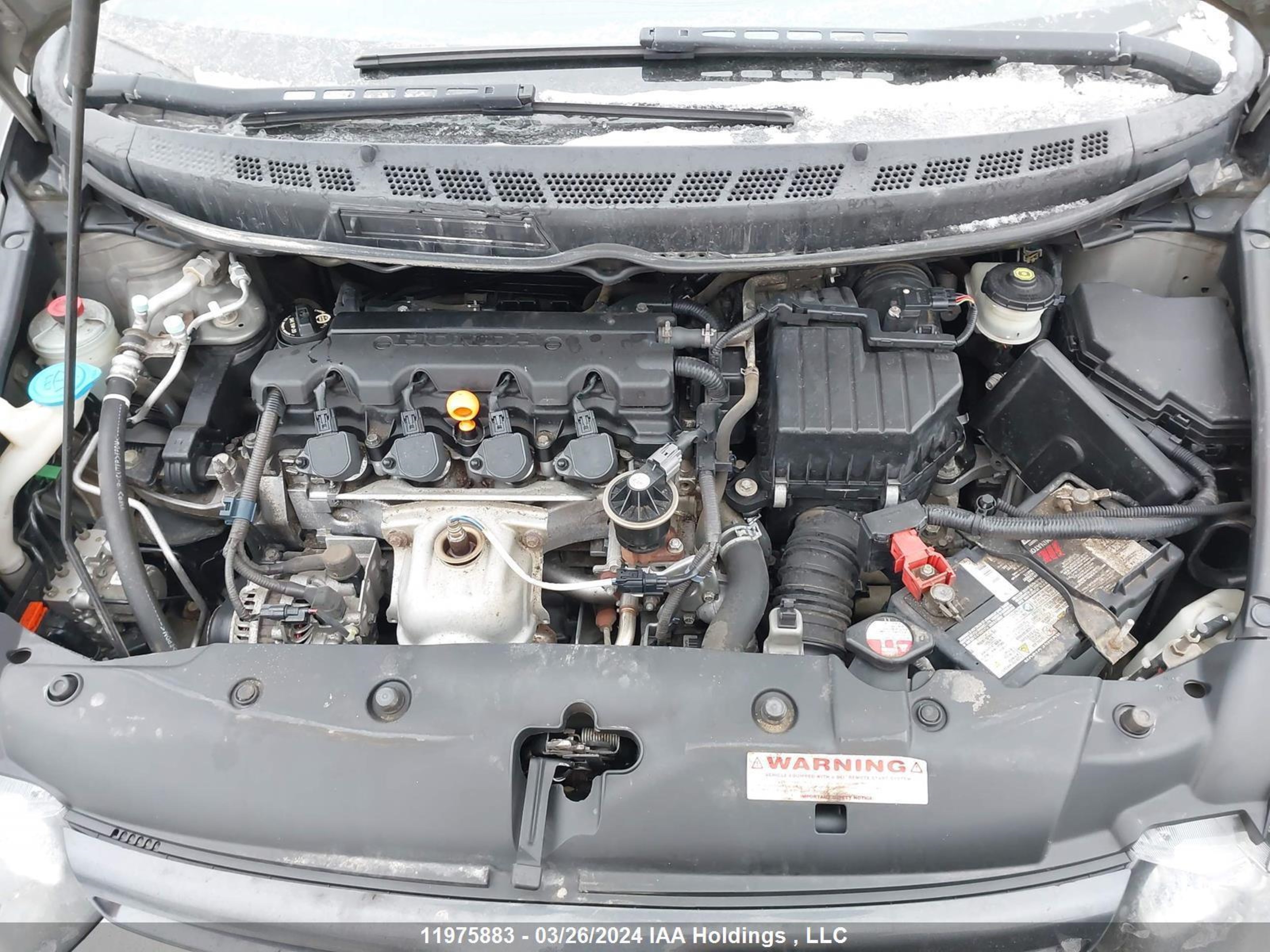 Photo 9 VIN: 2HGFG126X7H006666 - HONDA CIVIC 