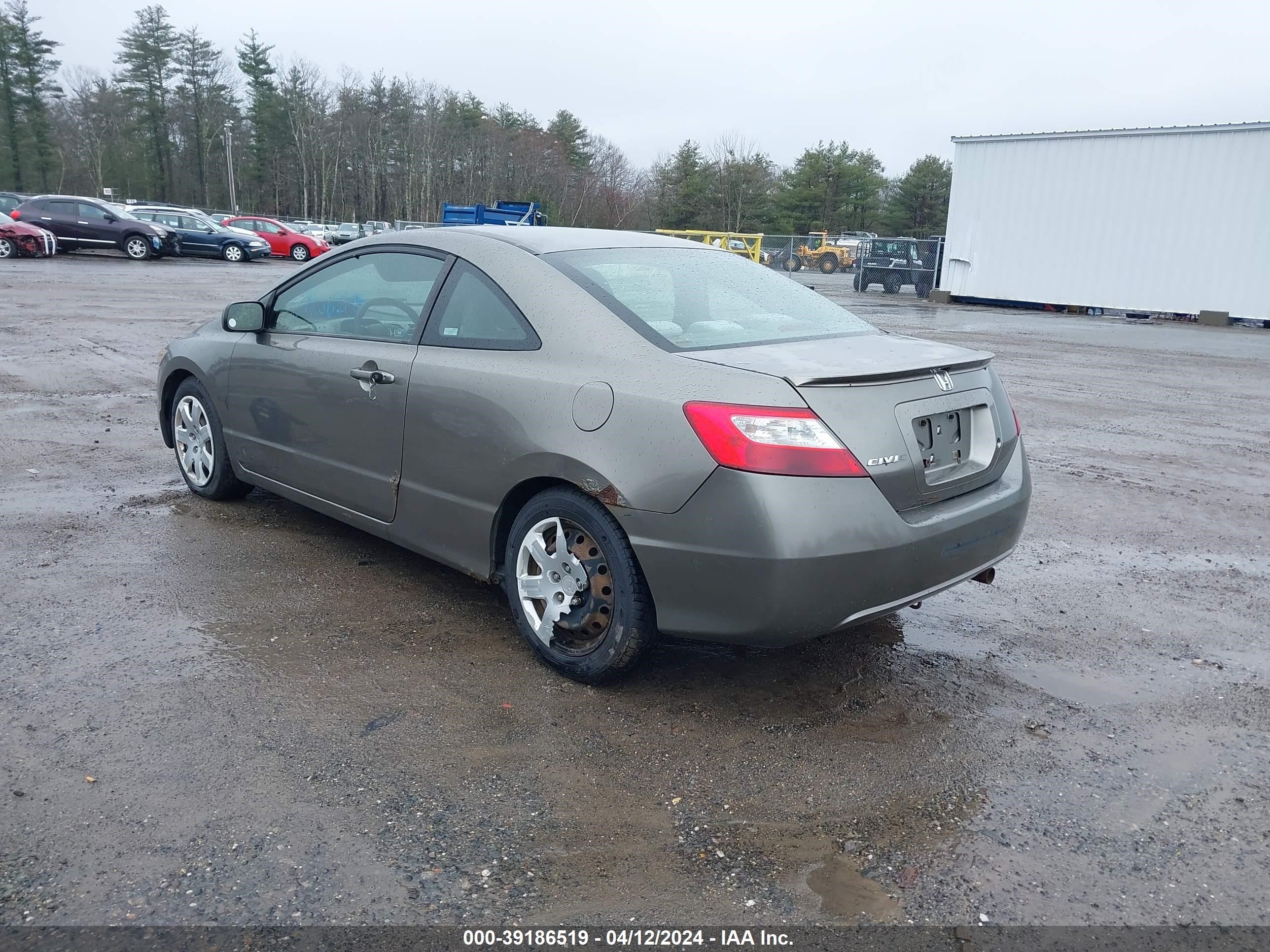 Photo 2 VIN: 2HGFG126X7H525622 - HONDA CIVIC 