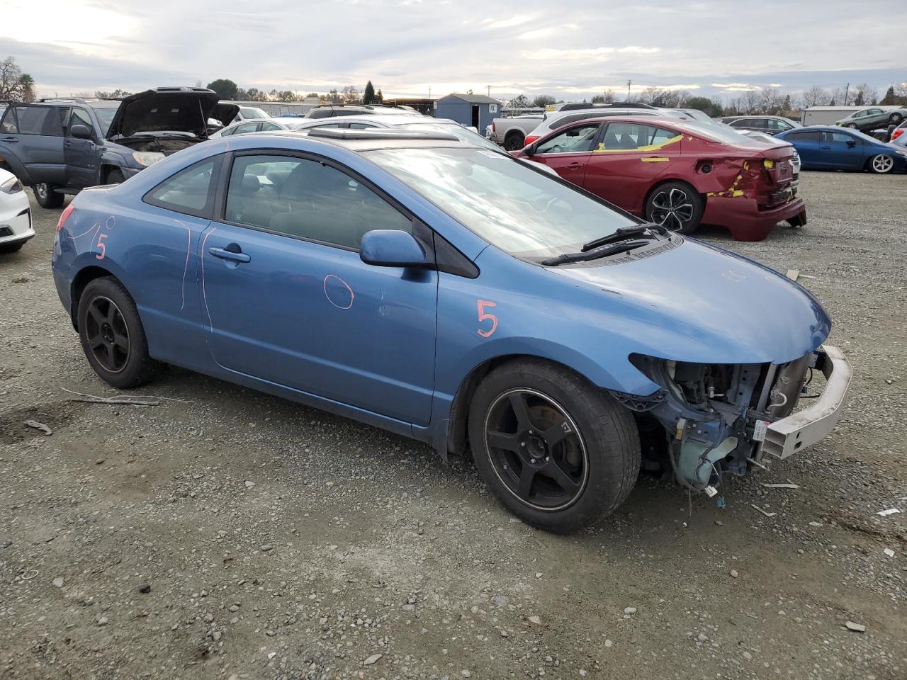 Photo 3 VIN: 2HGFG12808H567784 - HONDA CIVIC 