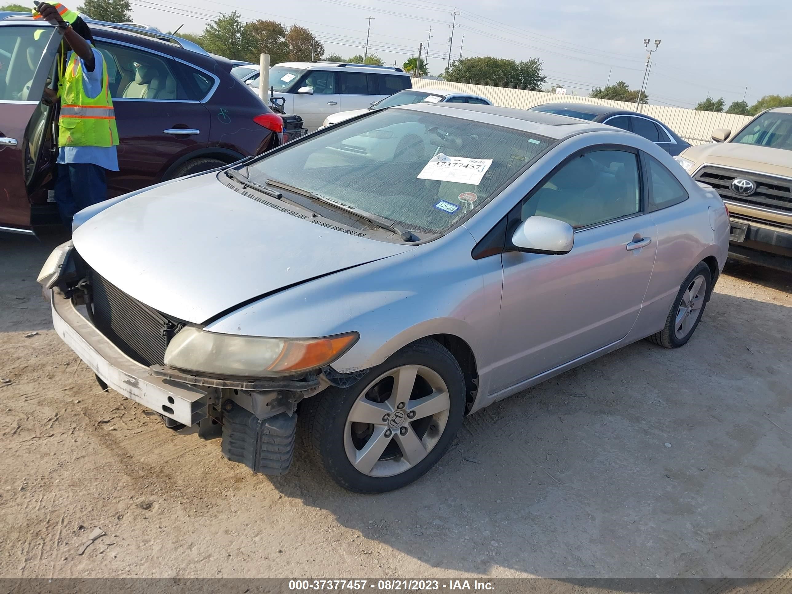 Photo 1 VIN: 2HGFG12827H521856 - HONDA CIVIC 