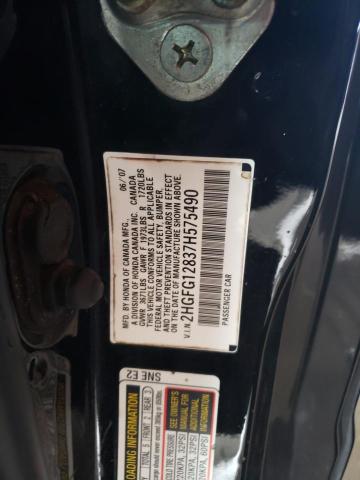 Photo 11 VIN: 2HGFG12837H575490 - HONDA CIVIC 