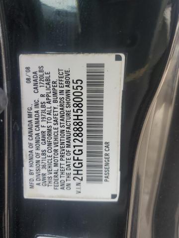 Photo 11 VIN: 2HGFG12888H580055 - HONDA CIVIC EX 