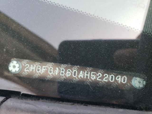 Photo 9 VIN: 2HGFG1B60AH522090 - HONDA CIVIC LX 