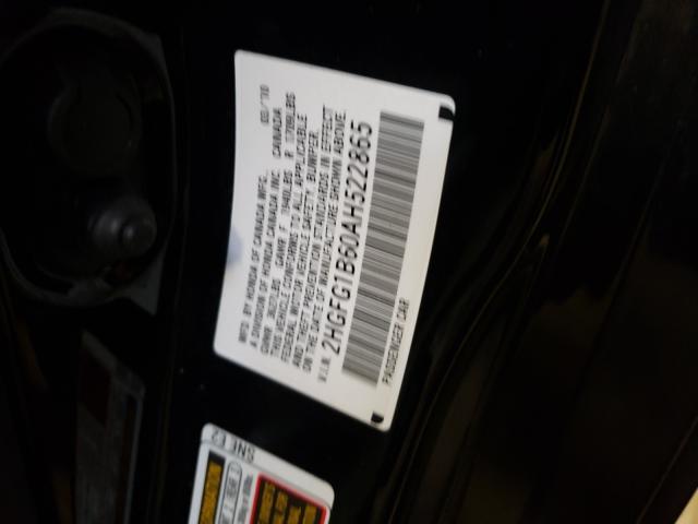 Photo 9 VIN: 2HGFG1B60AH522865 - HONDA CIVIC LX 