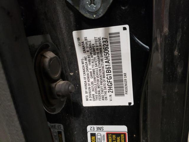 Photo 11 VIN: 2HGFG1B61AH506237 - HONDA CIVIC 