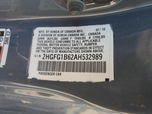 Photo 12 VIN: 2HGFG1B62AH532989 - HONDA CIVIC LX 