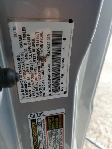 Photo 11 VIN: 2HGFG1B62BH502540 - HONDA CIVIC 