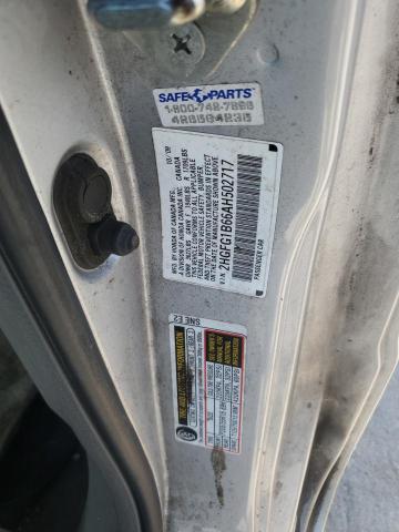 Photo 11 VIN: 2HGFG1B66AH502717 - HONDA CIVIC 