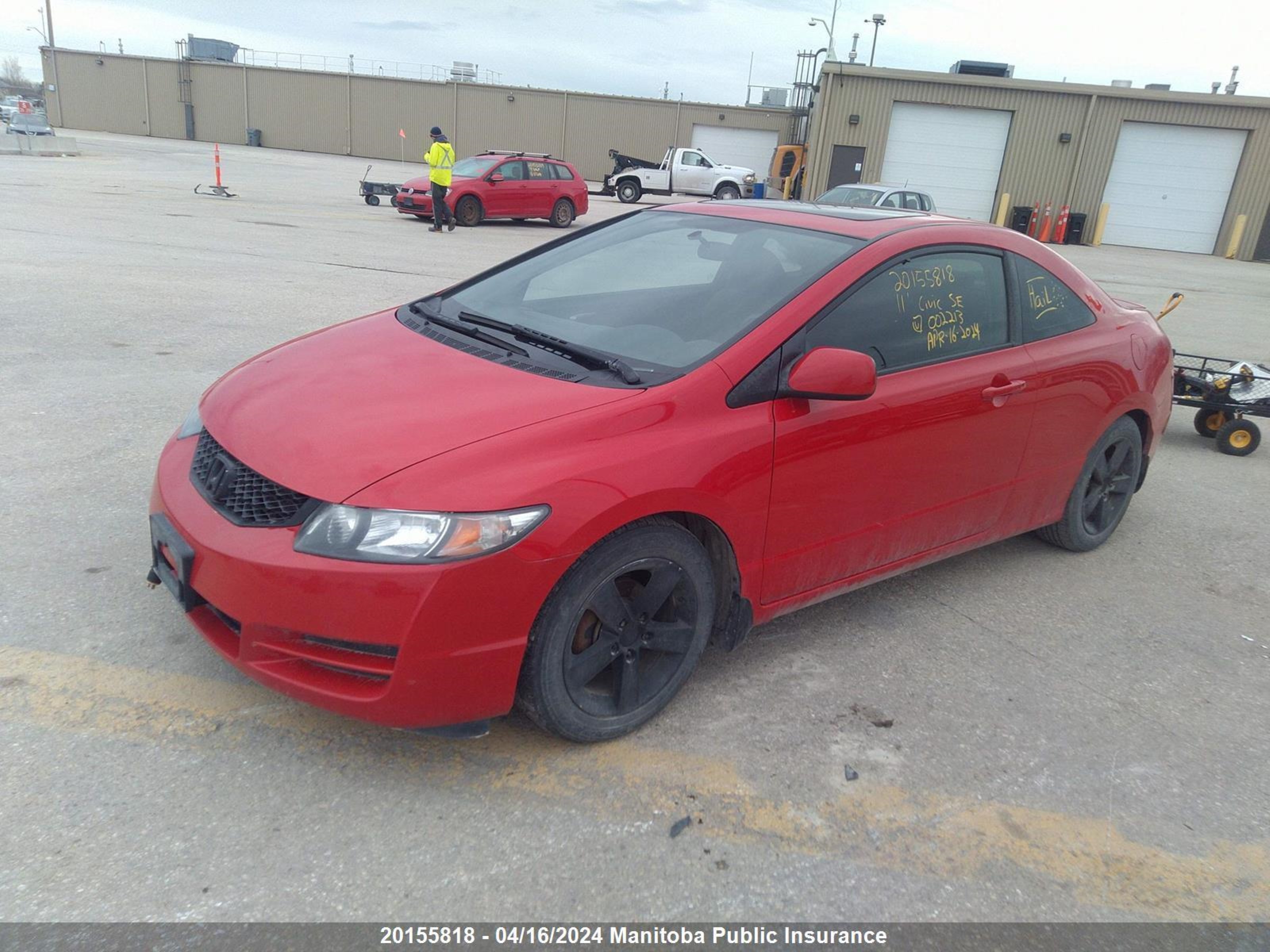 Photo 1 VIN: 2HGFG1B67BH002213 - HONDA CIVIC 