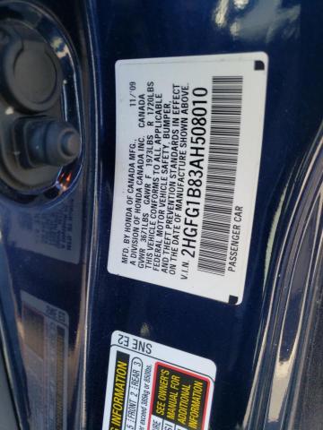 Photo 11 VIN: 2HGFG1B83AH508010 - HONDA CIVIC EX 