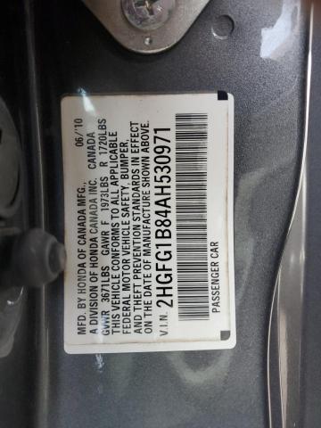 Photo 12 VIN: 2HGFG1B84AH530971 - HONDA CIVIC EX 