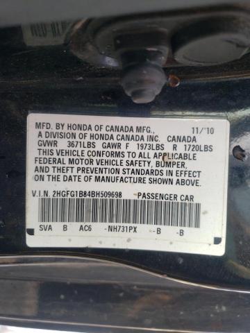 Photo 11 VIN: 2HGFG1B84BH509698 - HONDA CIVIC EX 