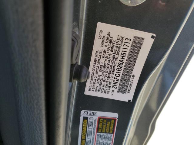 Photo 11 VIN: 2HGFG1B88AH511713 - HONDA CIVIC 