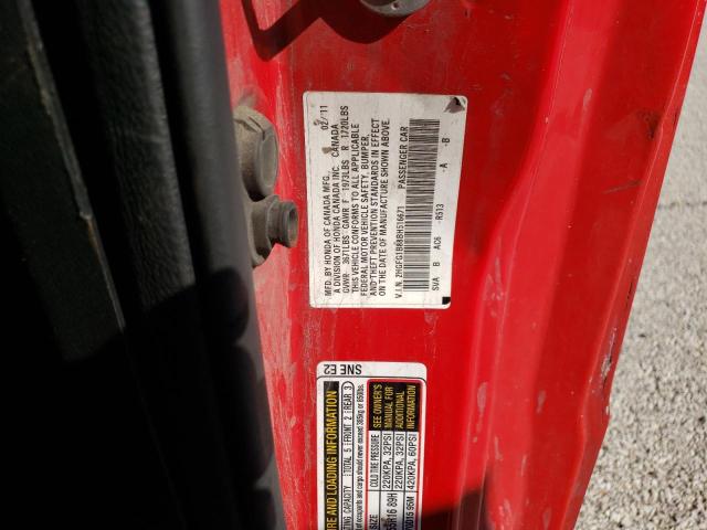 Photo 11 VIN: 2HGFG1B88BH516671 - HONDA CIVIC EX 