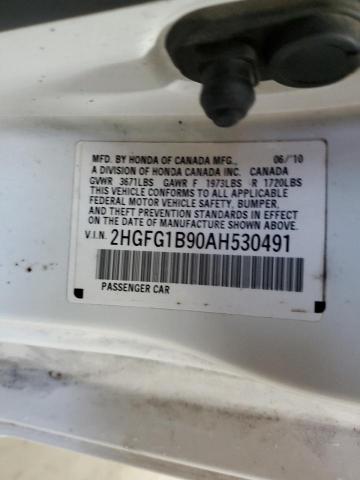 Photo 11 VIN: 2HGFG1B90AH530491 - HONDA CIVIC EXL 