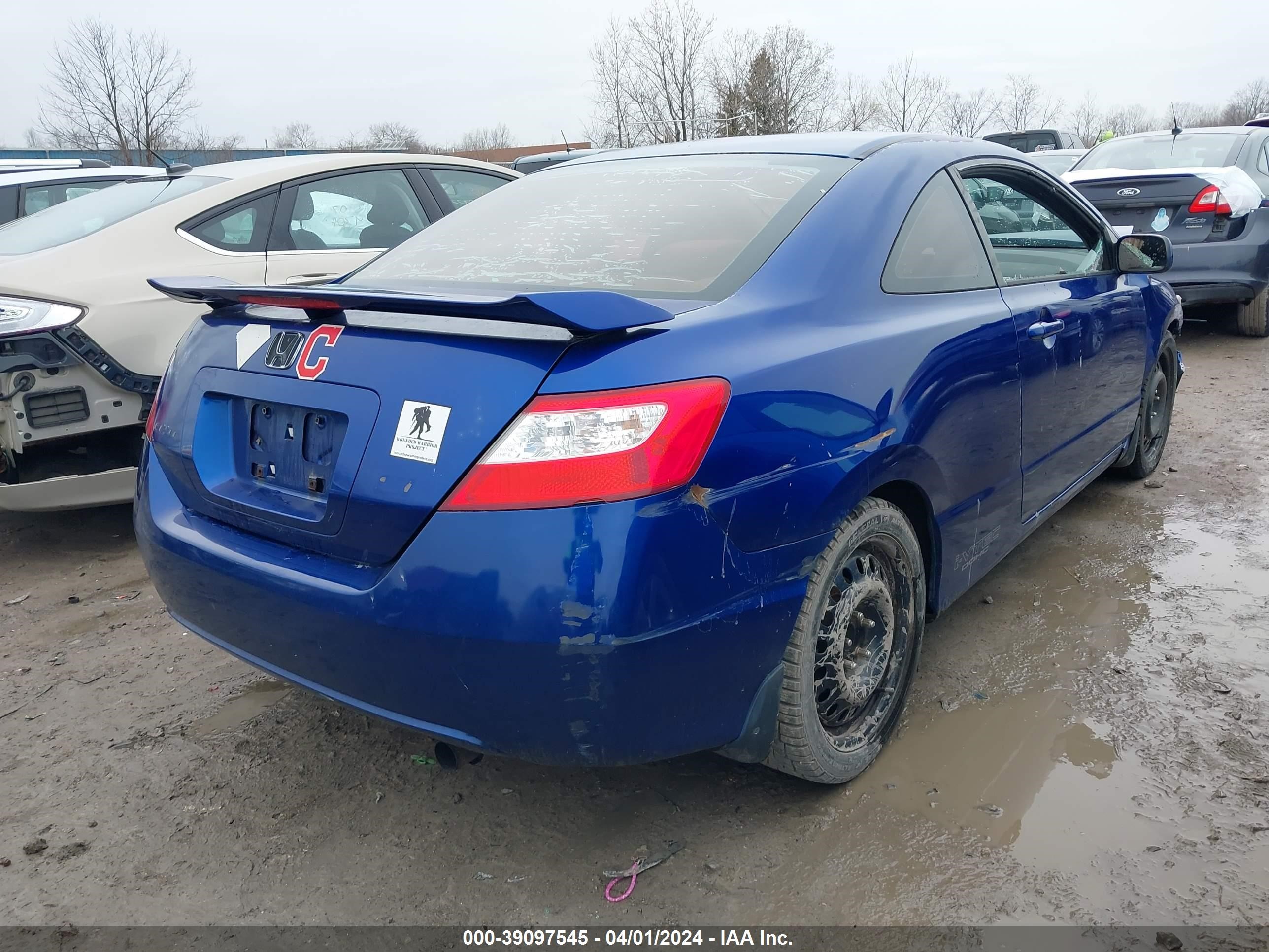 Photo 3 VIN: 2HGFG21506H713787 - HONDA CIVIC 