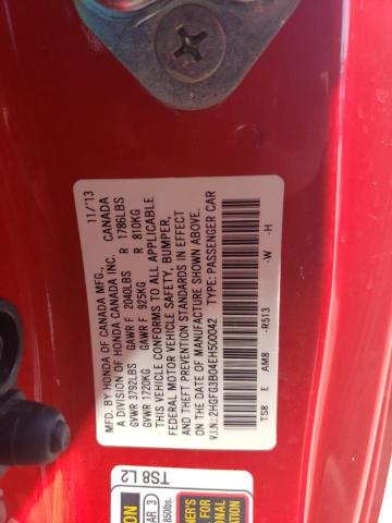 Photo 11 VIN: 2HGFG3B04EH500042 - HONDA CIVIC EXL 