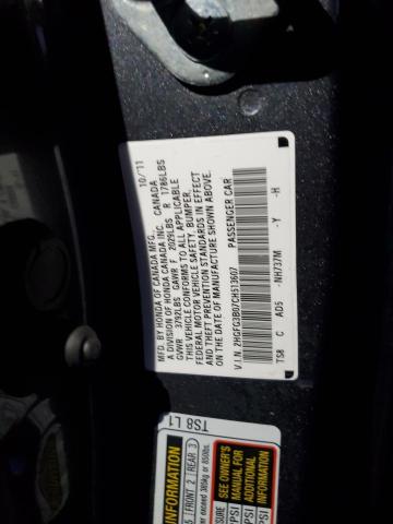 Photo 11 VIN: 2HGFG3B07CH513607 - HONDA CIVIC EXL 