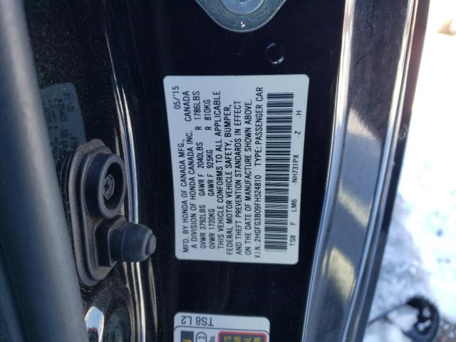 Photo 11 VIN: 2HGFG3B09FH524810 - HONDA CIVIC EXL 