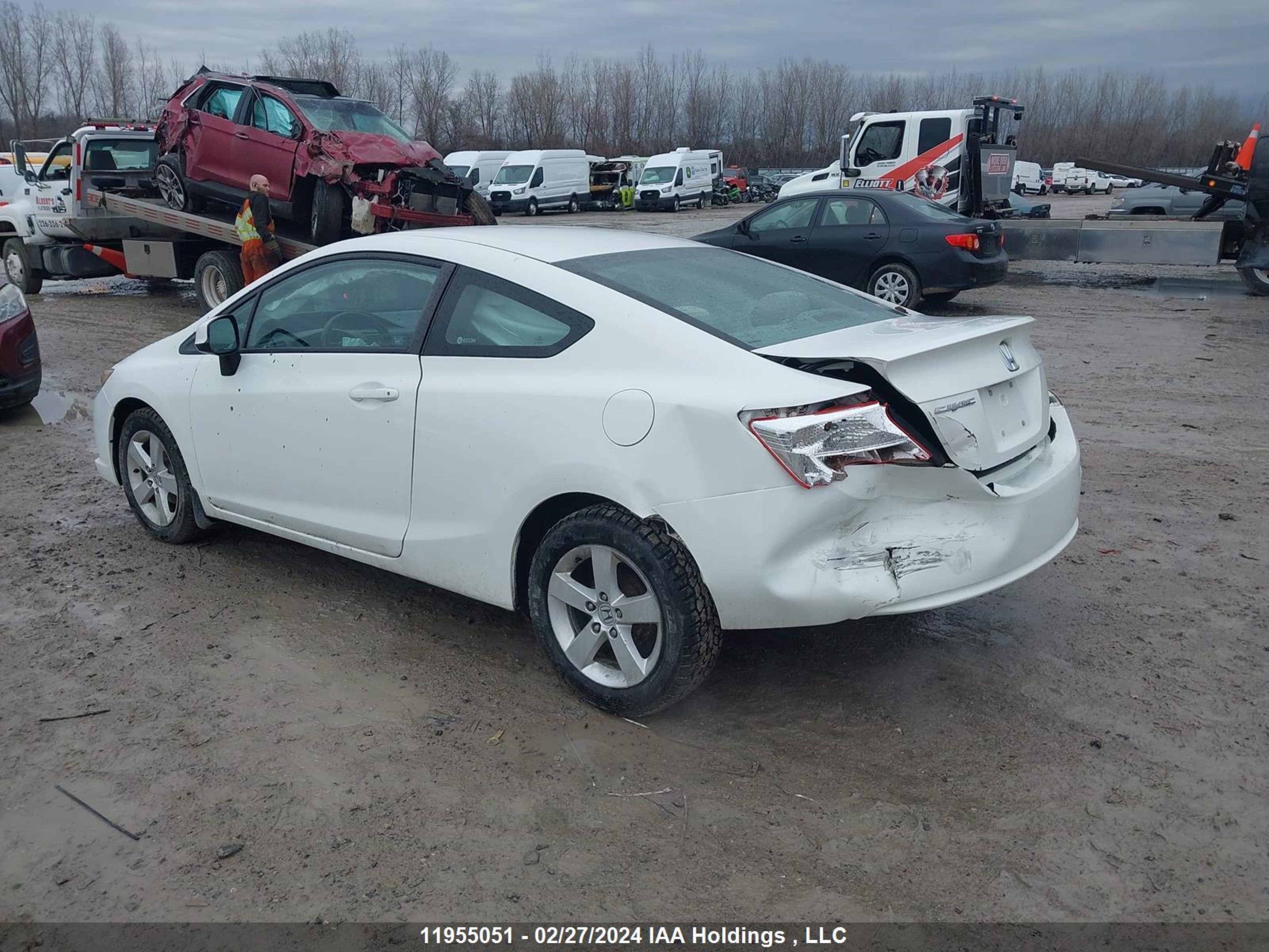 Photo 2 VIN: 2HGFG3B47CH008668 - HONDA CIVIC 