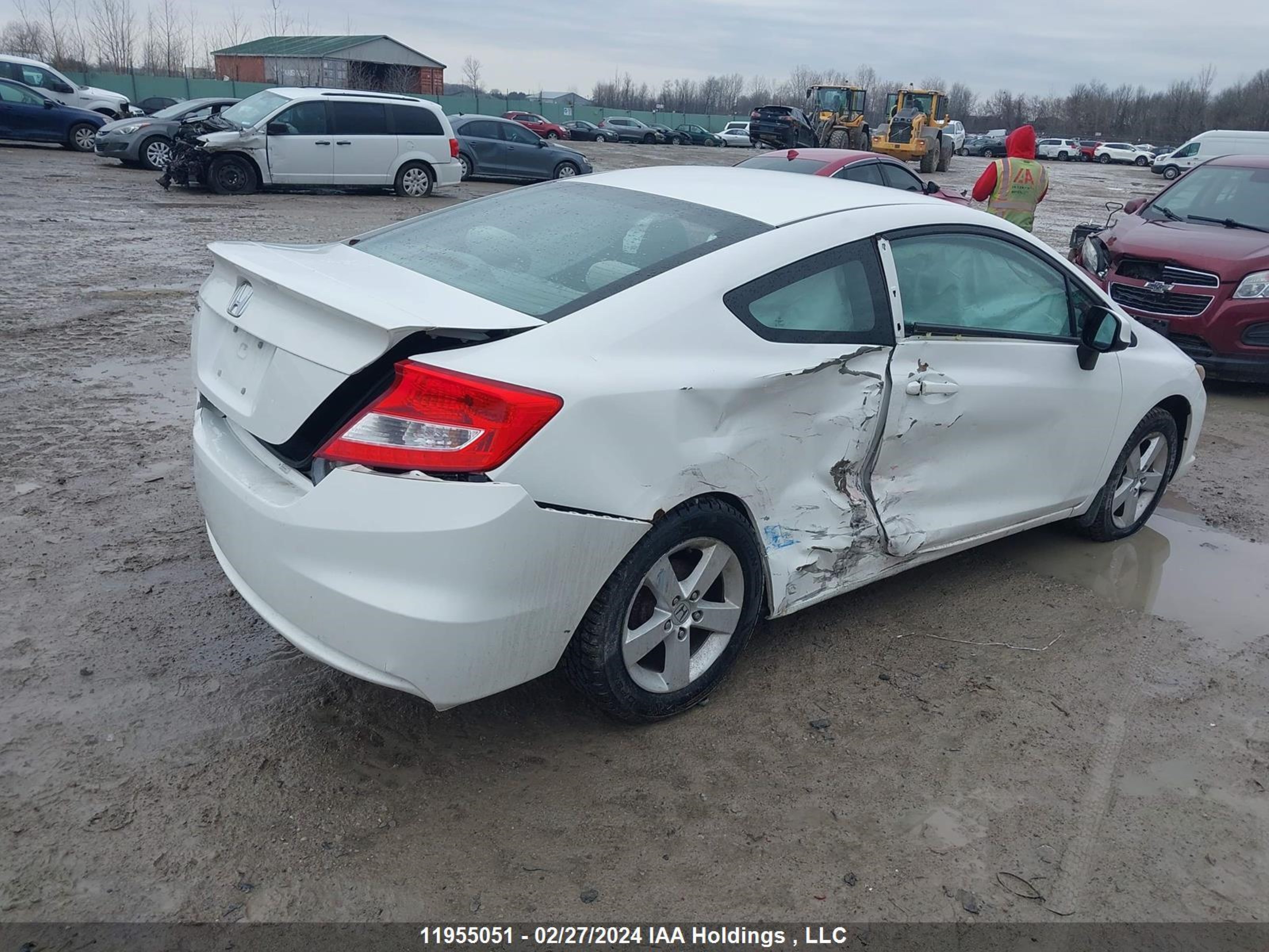 Photo 3 VIN: 2HGFG3B47CH008668 - HONDA CIVIC 