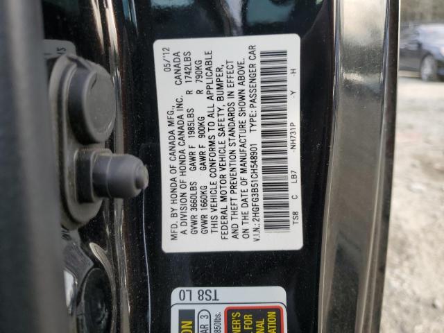 Photo 11 VIN: 2HGFG3B51CH548901 - HONDA CIVIC LX 