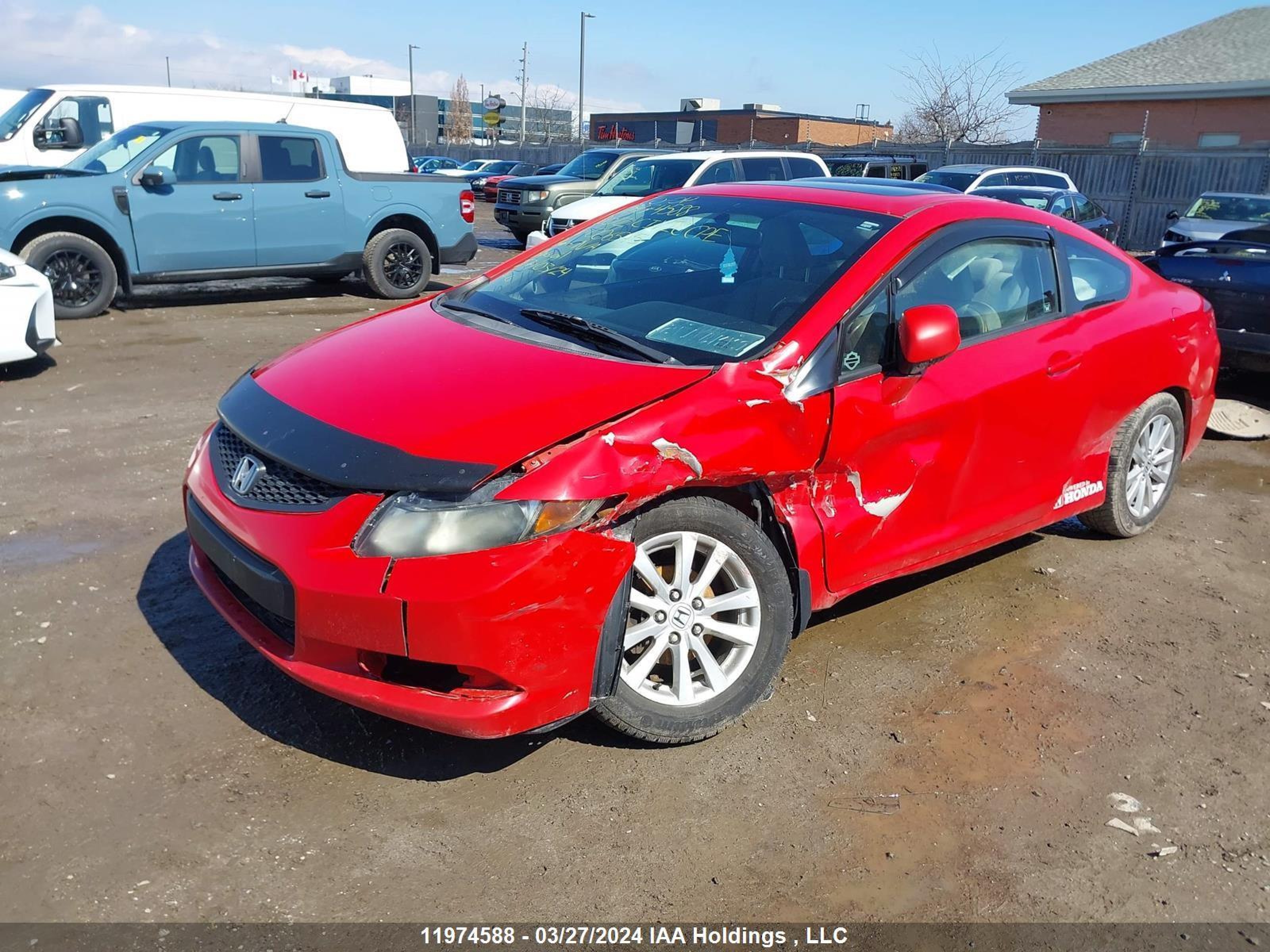 Photo 1 VIN: 2HGFG3B52CH006545 - HONDA CIVIC 