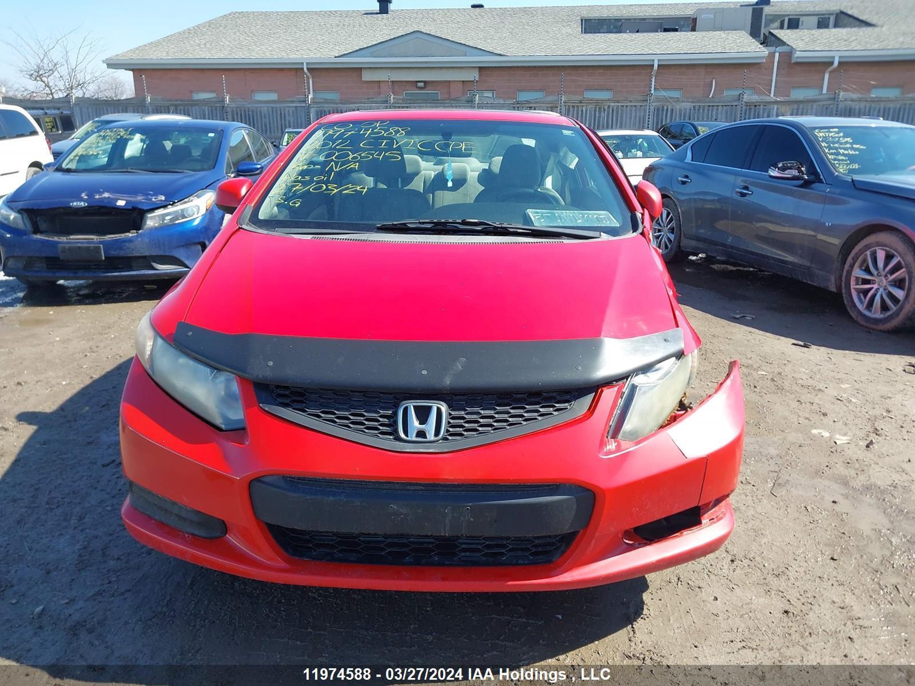 Photo 11 VIN: 2HGFG3B52CH006545 - HONDA CIVIC 