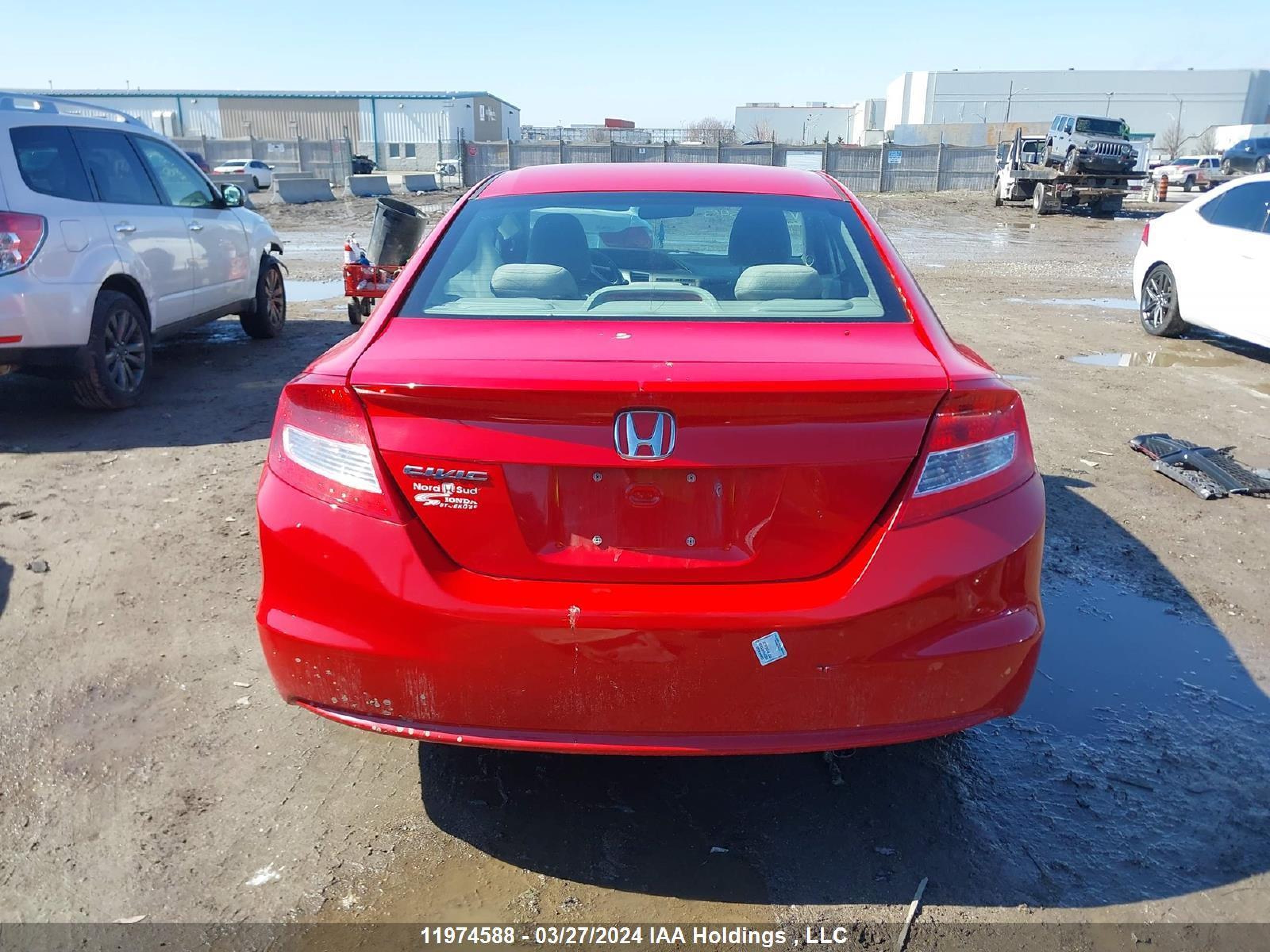 Photo 15 VIN: 2HGFG3B52CH006545 - HONDA CIVIC 