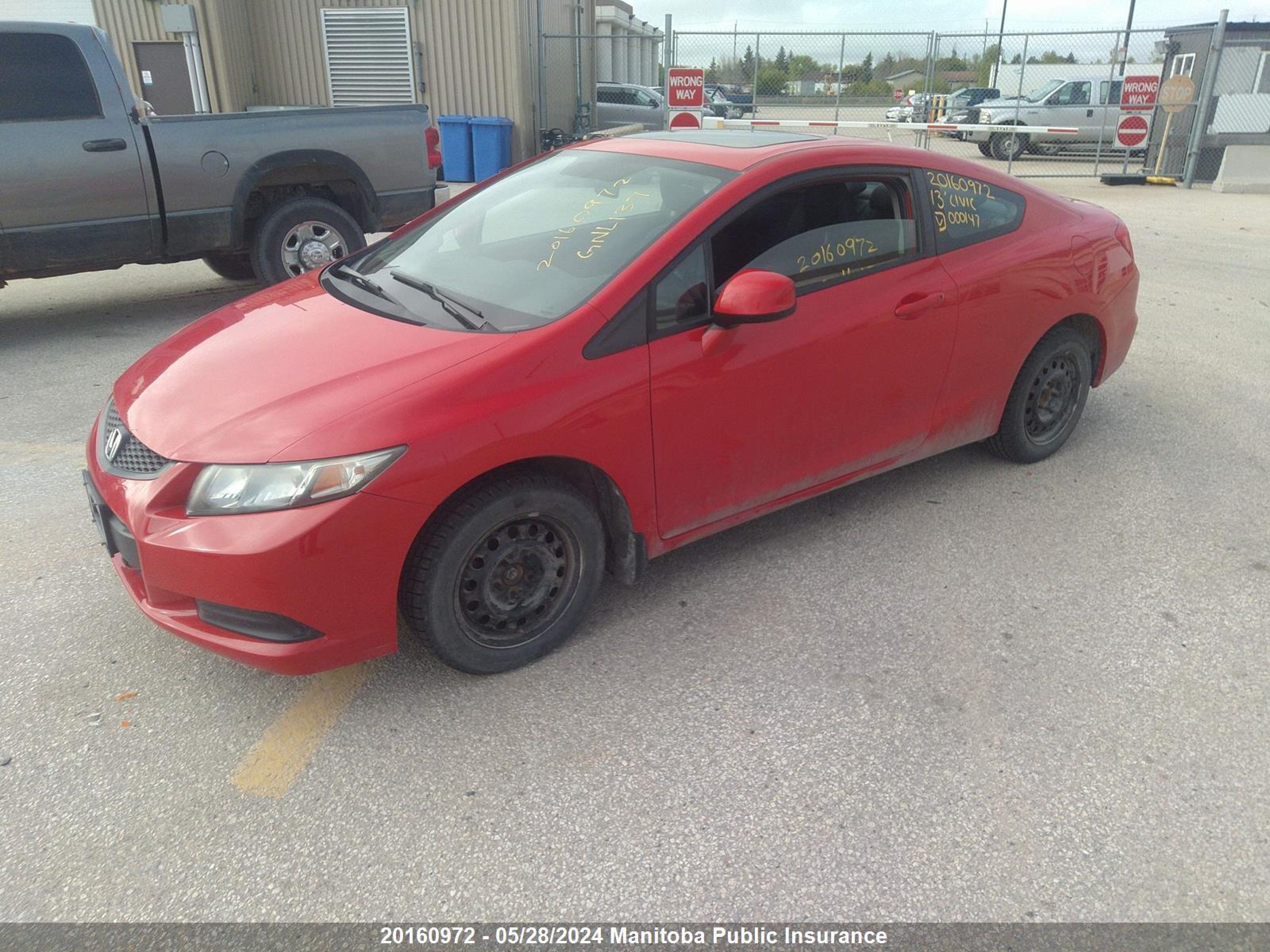 Photo 1 VIN: 2HGFG3B52DH000147 - HONDA CIVIC 