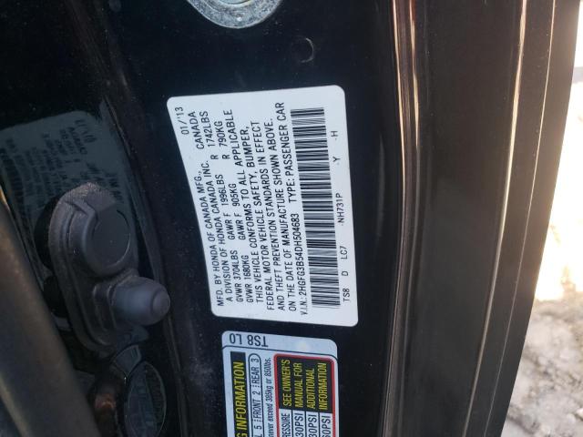 Photo 9 VIN: 2HGFG3B54DH504683 - HONDA CIVIC LX 