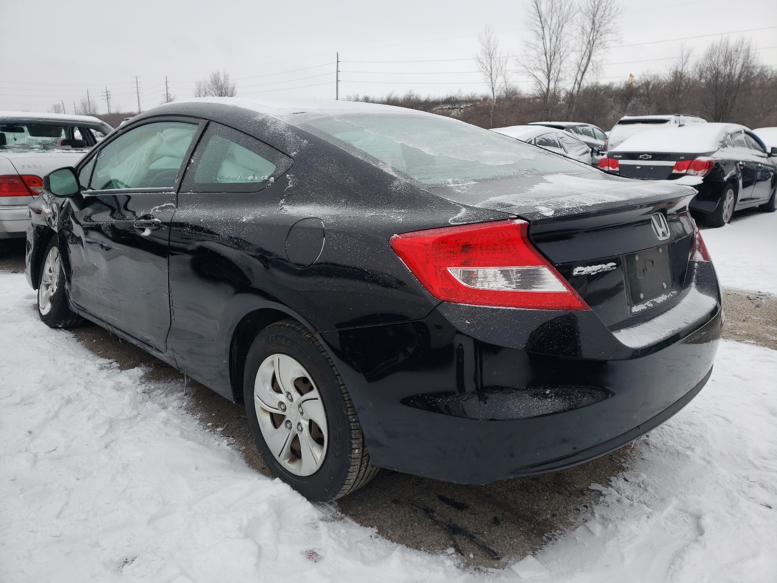 Photo 2 VIN: 2HGFG3B54DH525369 - HONDA CIVIC LX 