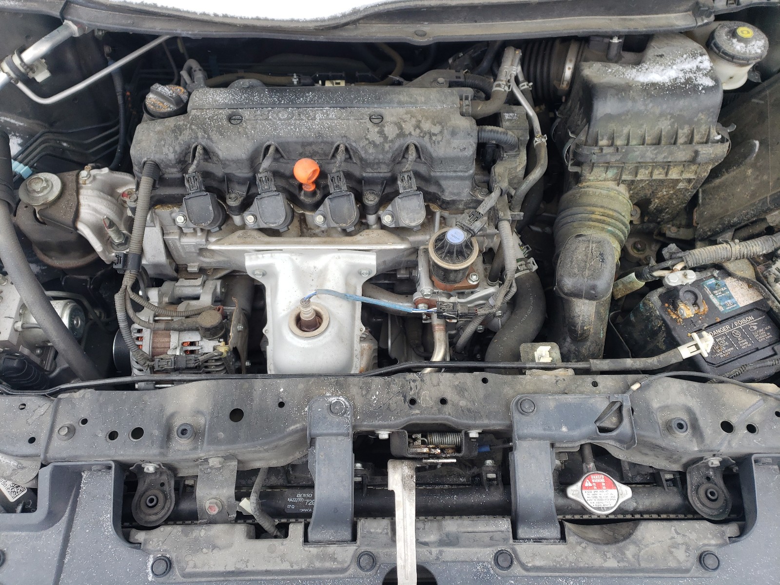 Photo 6 VIN: 2HGFG3B54DH525369 - HONDA CIVIC LX 