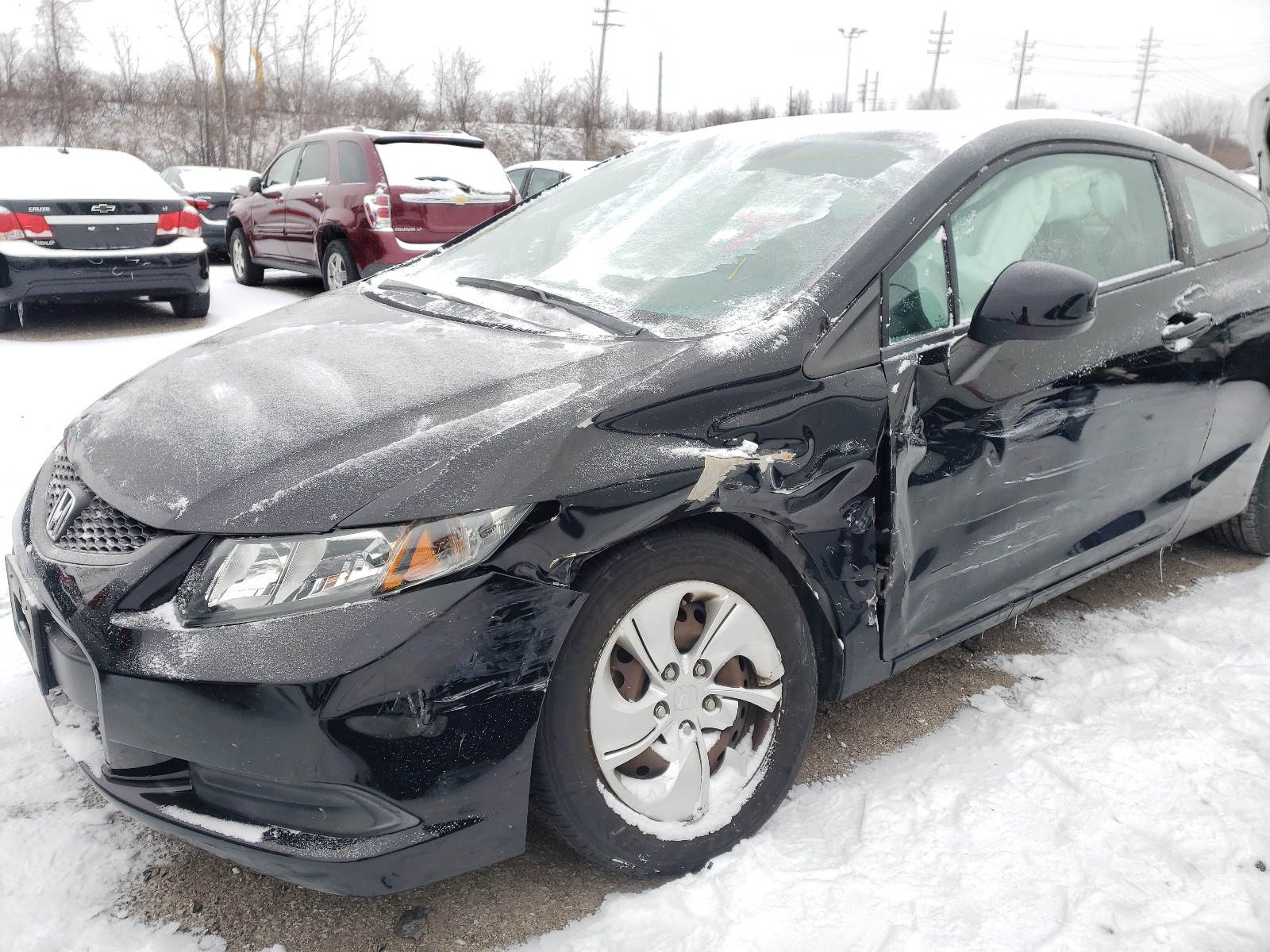 Photo 8 VIN: 2HGFG3B54DH525369 - HONDA CIVIC LX 