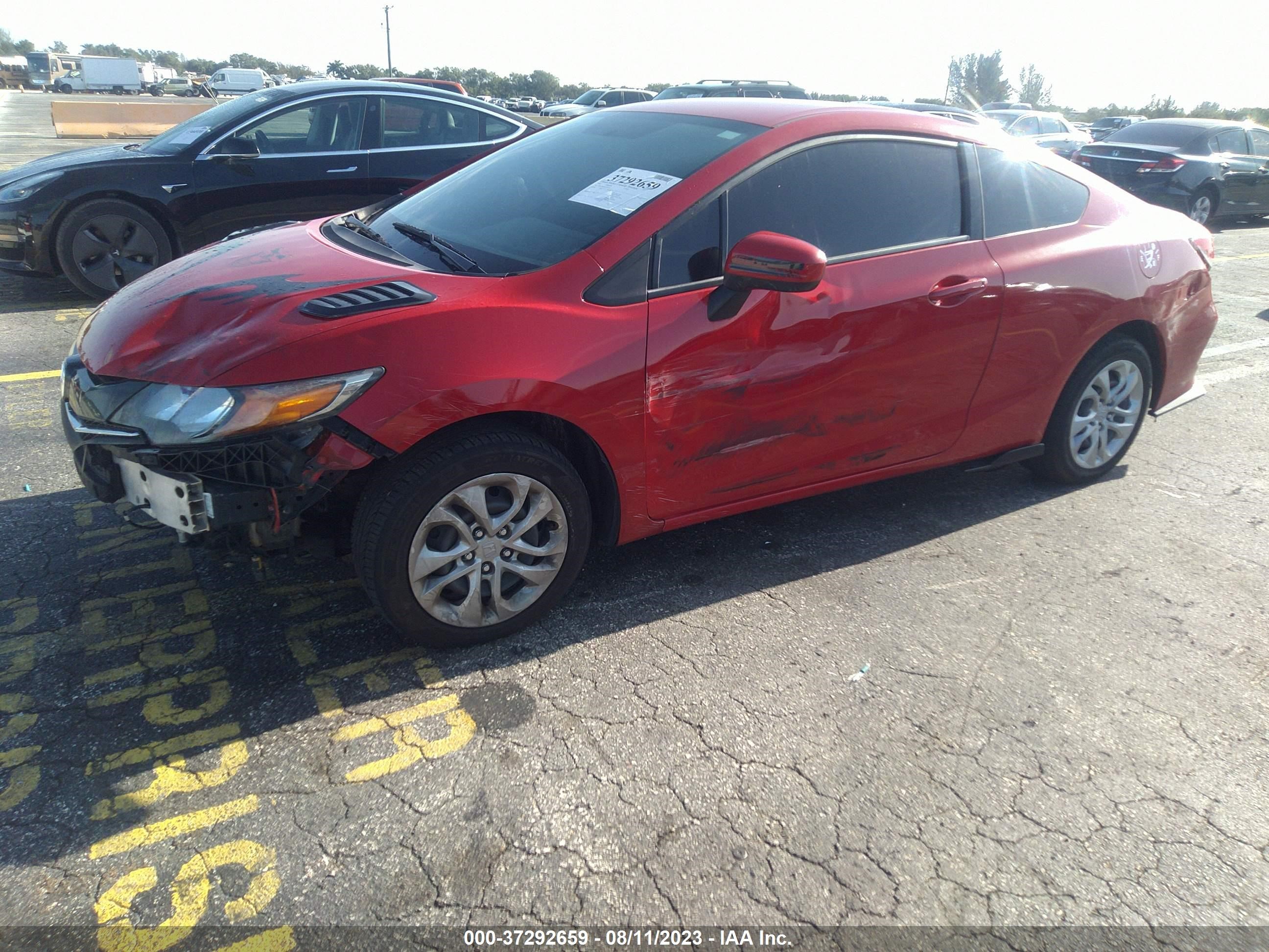 Photo 1 VIN: 2HGFG3B54EH517550 - HONDA CIVIC 