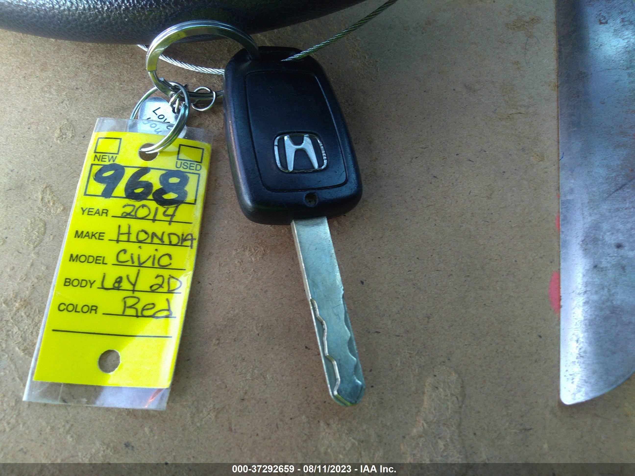 Photo 10 VIN: 2HGFG3B54EH517550 - HONDA CIVIC 