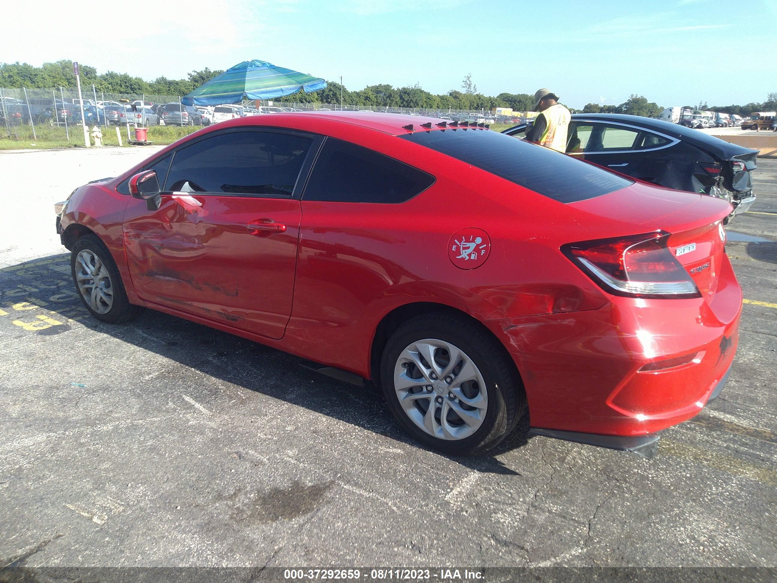 Photo 2 VIN: 2HGFG3B54EH517550 - HONDA CIVIC 