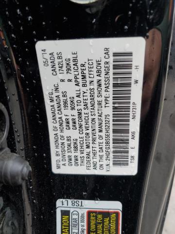 Photo 12 VIN: 2HGFG3B55EH523275 - HONDA CIVIC LX 